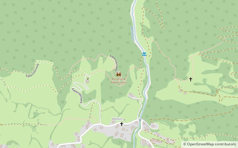 Burgruine Rabenstein location map