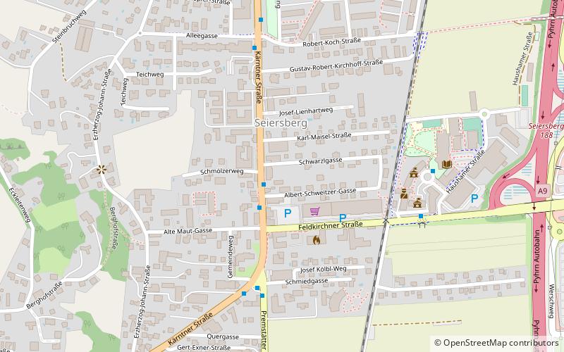 Seiersberg location map