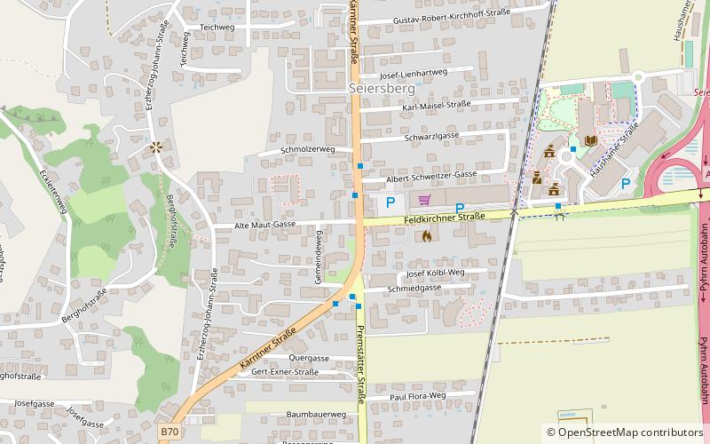 Seiersberg-Pirka location map