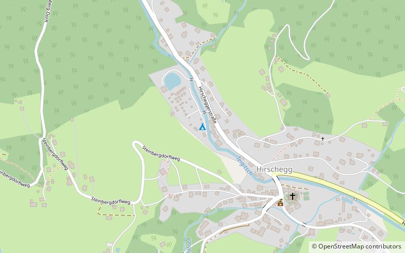 Hirschegg-Pack location map