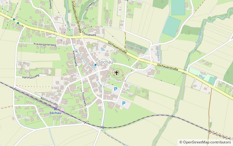 Liste der denkmalgeschützten Objekte in Söchau location map