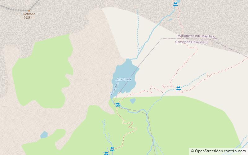 Schwarzsee location map