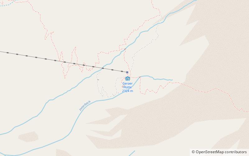 Geraer Hütte location map