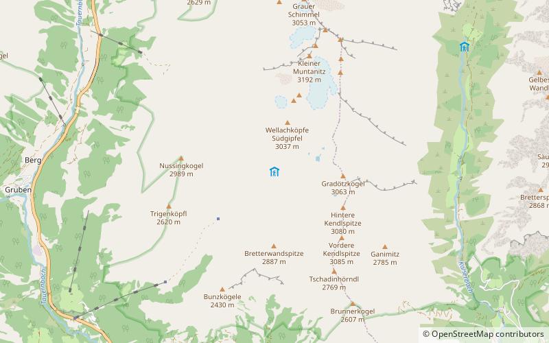 Sudetendeutsche Hütte location map