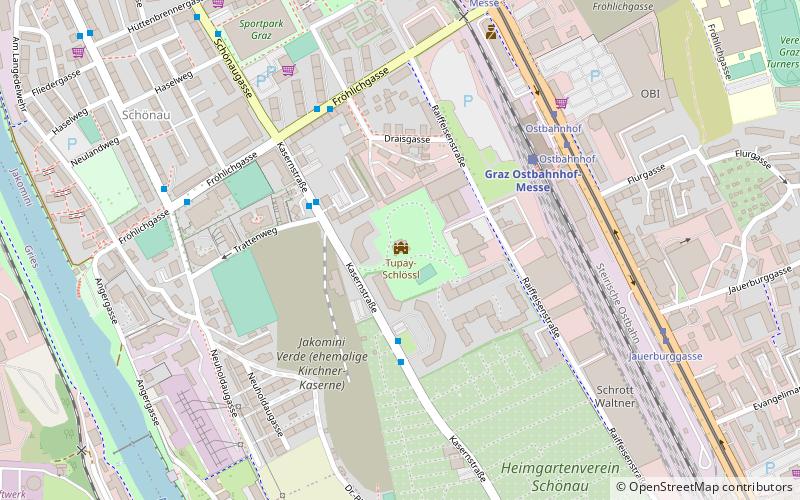 Tupay-Schlössl location map