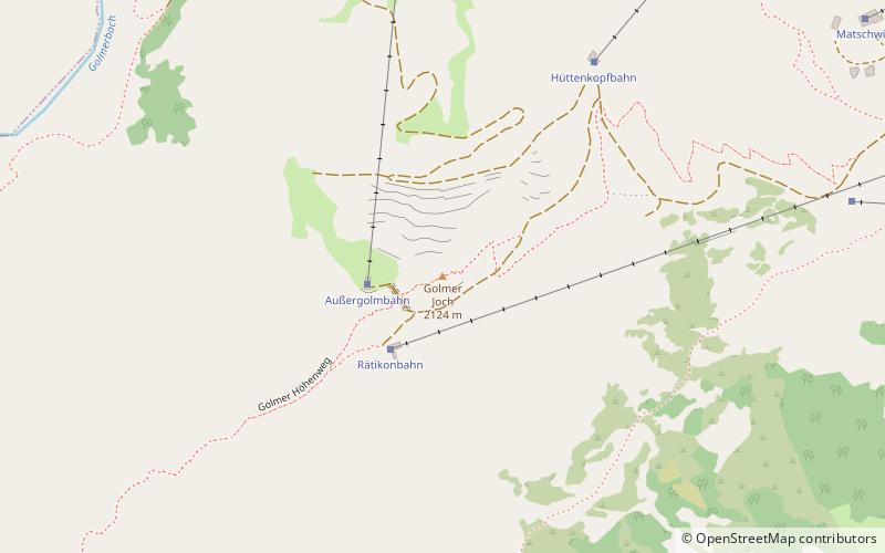 Golmer Joch location map
