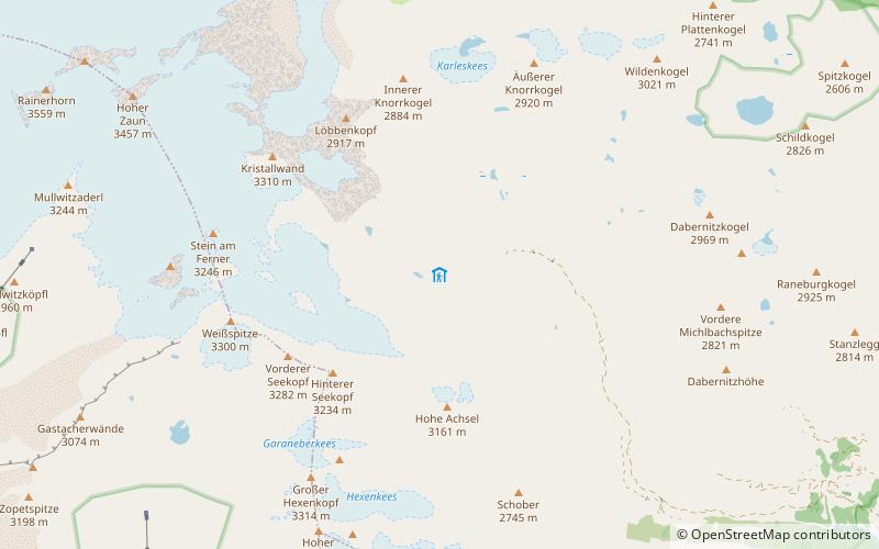 Badener Hütte location map