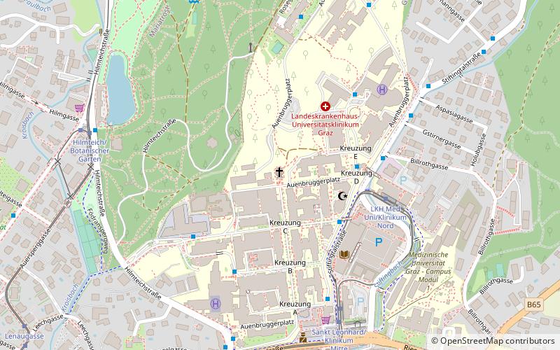 Landeskrankenhauskirche zum Heiligsten Erlöser location map