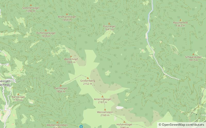 Ameringkogel location map