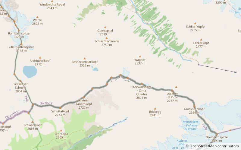 Westliches Zwillingsköpfl location map