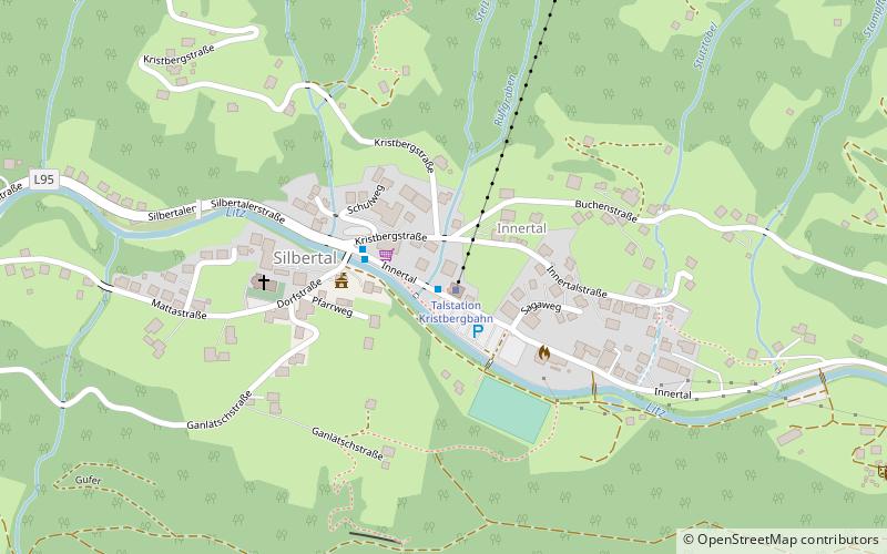 Silbertal location map