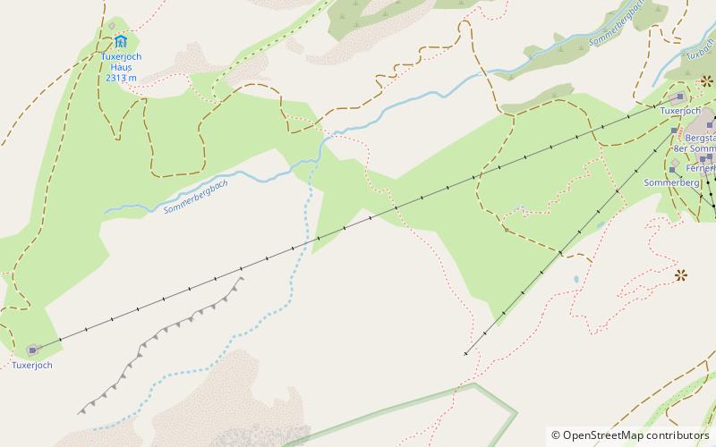 Tuxer Joch location map