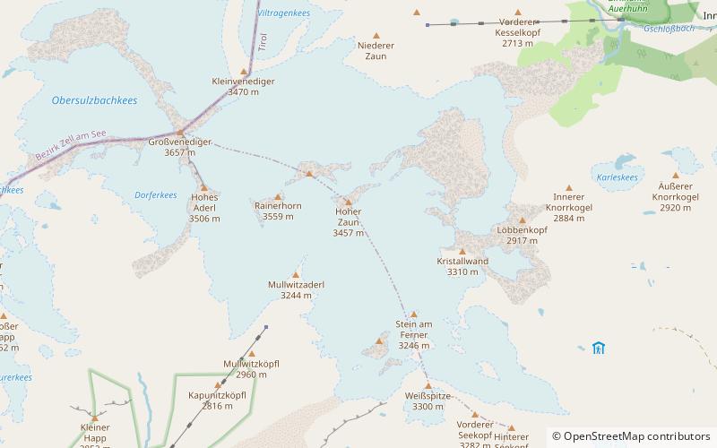Schlatenkees location map