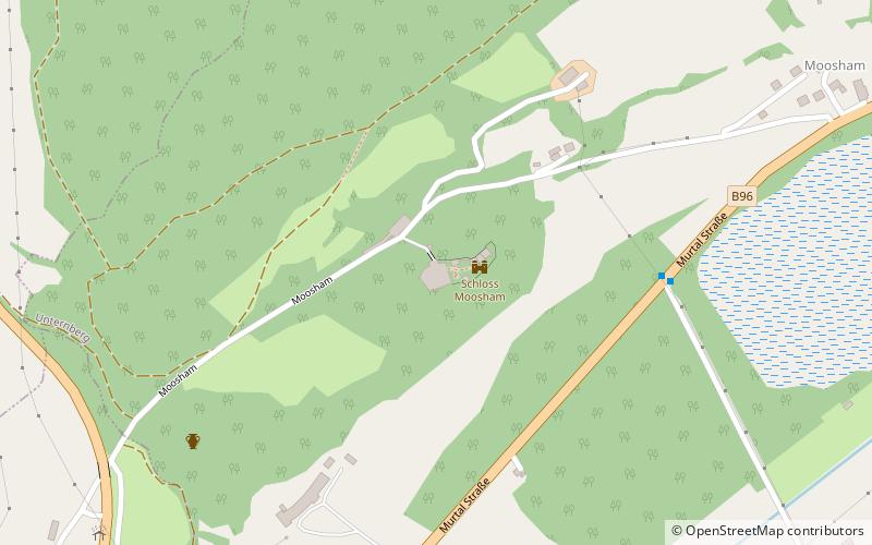 Château Moosham location map