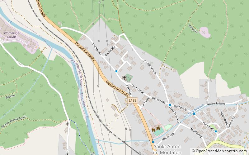Pfarrkirche Sankt Anton im Montafon location map