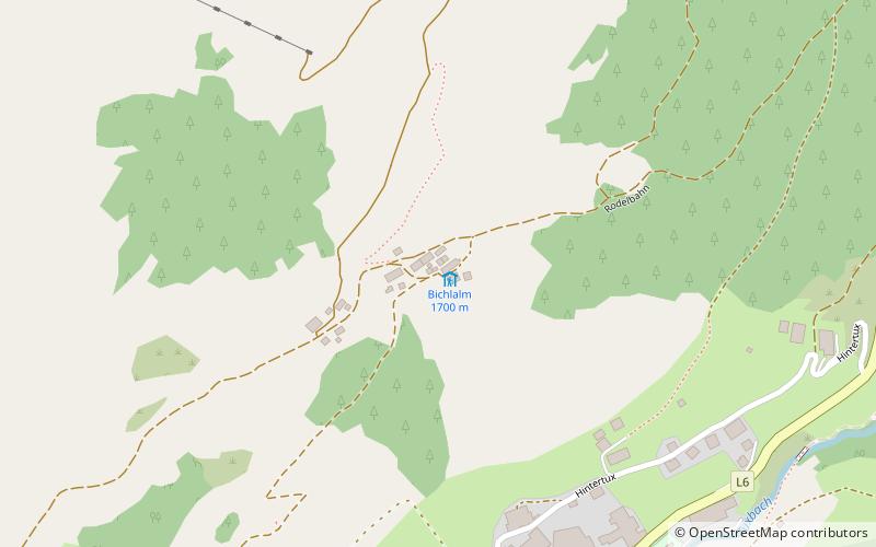 Bichlalm location map