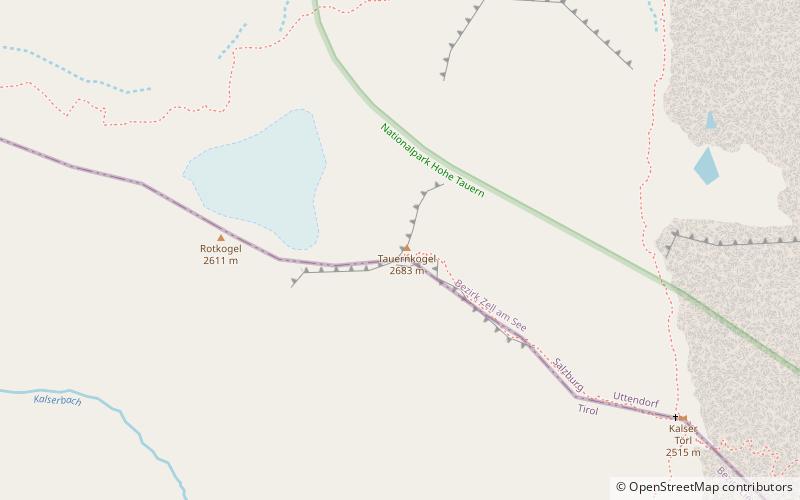 Tauernkogel location map