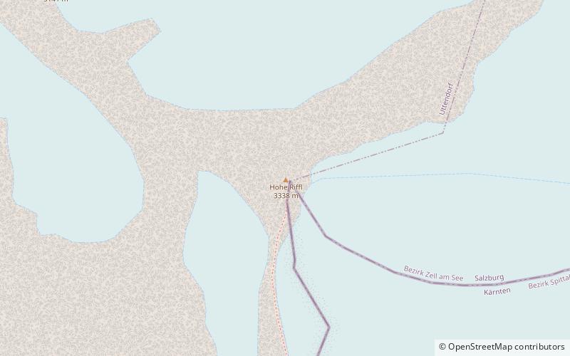 Hohe Riffl location map