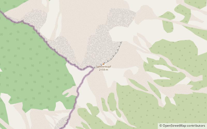 Scheienkopf location map