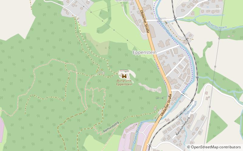 Burg Eppenstein location map