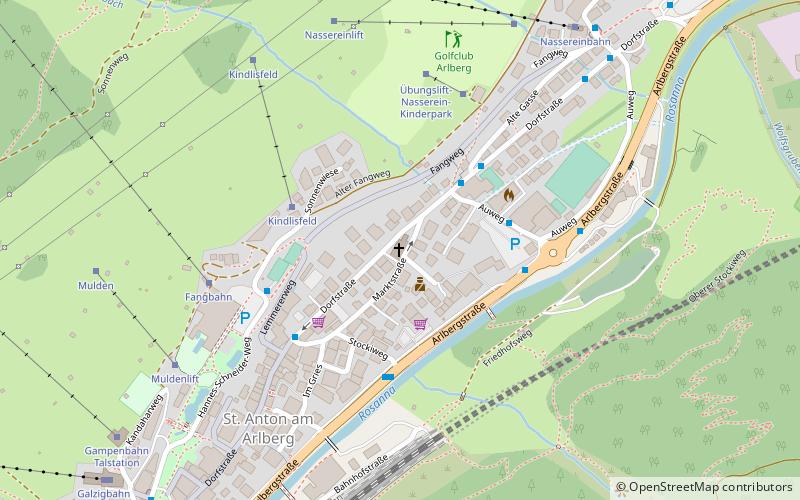 Pfarrkirche St. Anton am Arlberg location map