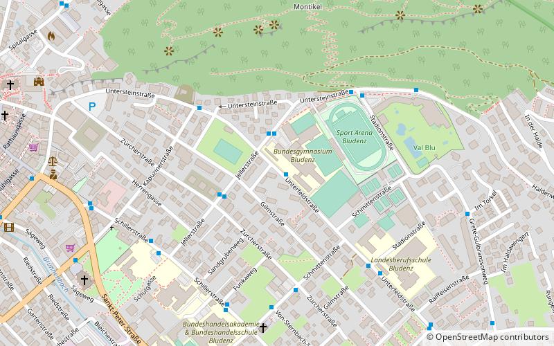 Bundesgymnasium und Bundesrealgymnasium Bludenz location map