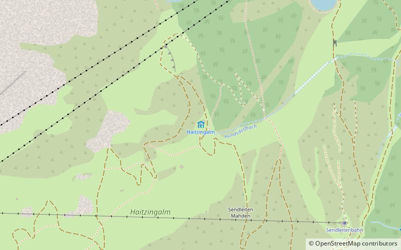 Haitzingalm location map
