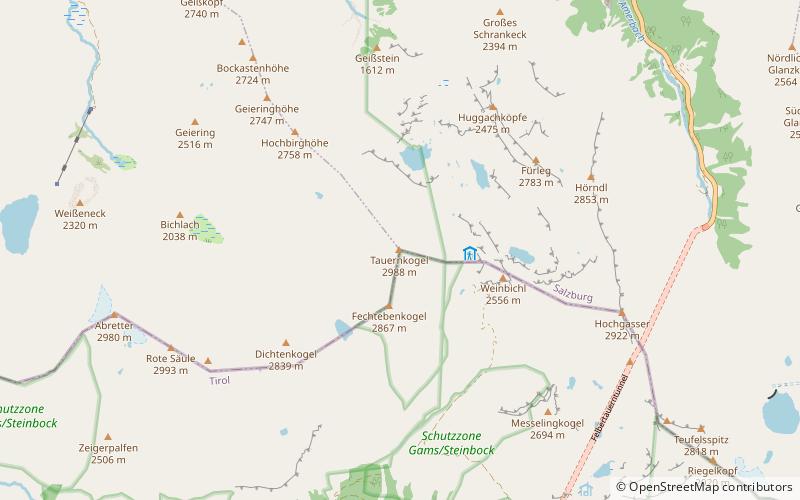 Tauernkogel location map