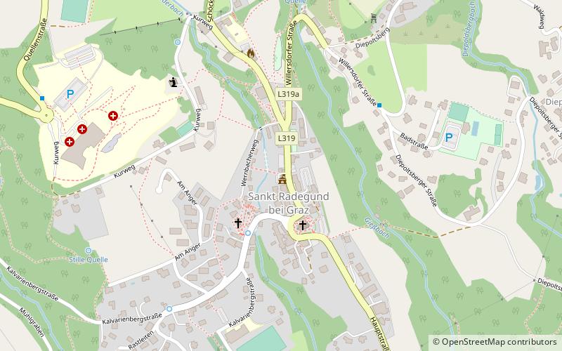 Ehrenfels Castle location map