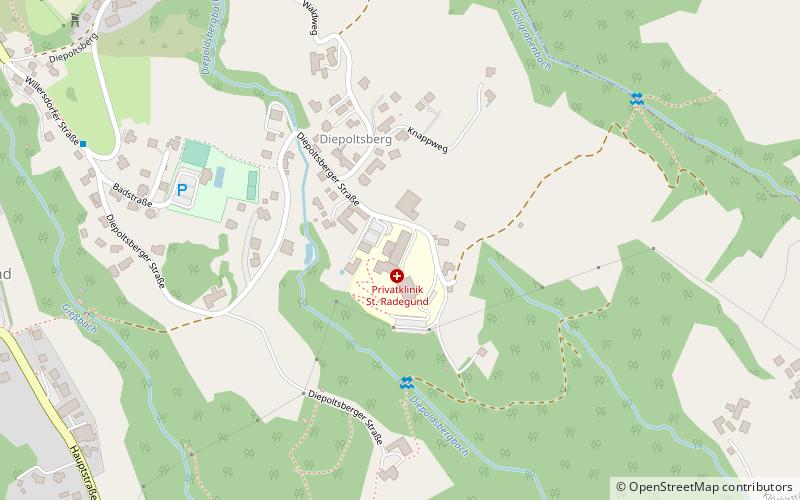 Privatklinik St. Radegund location map