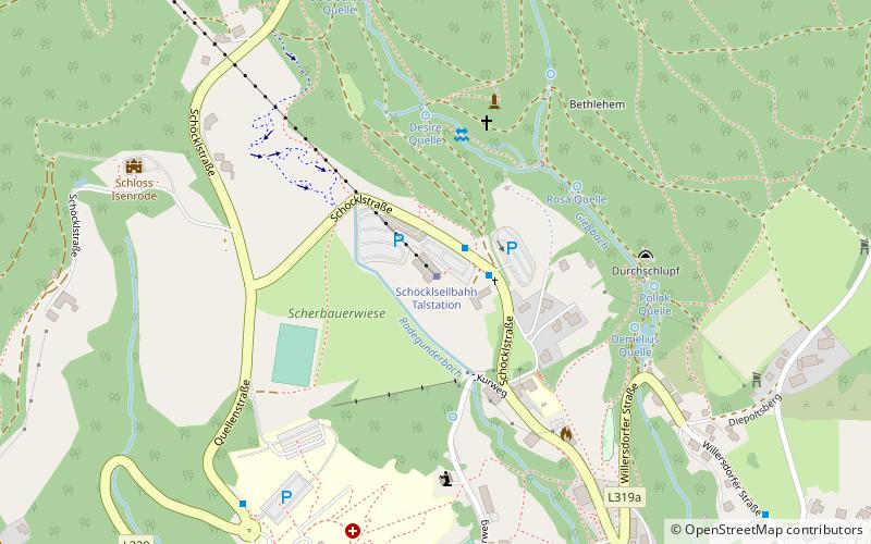Schöckl Trail Area location map