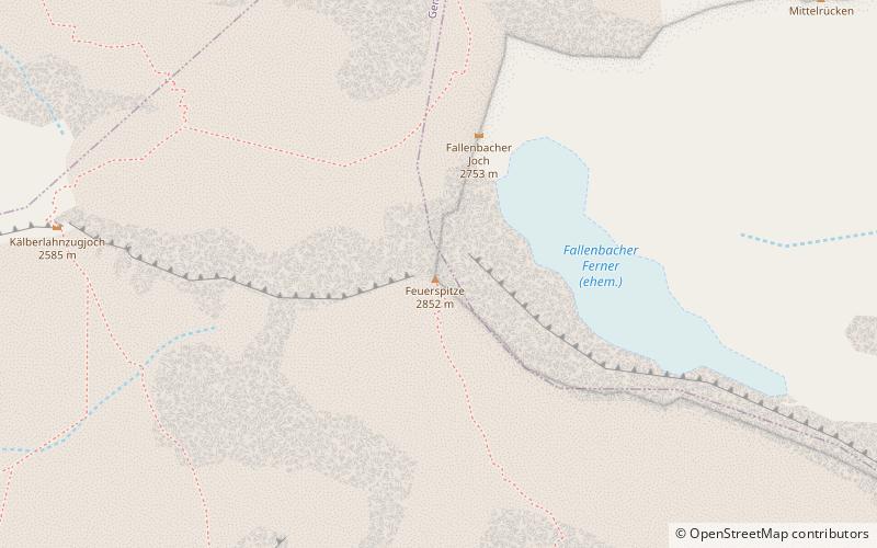 Feuerspitze location map