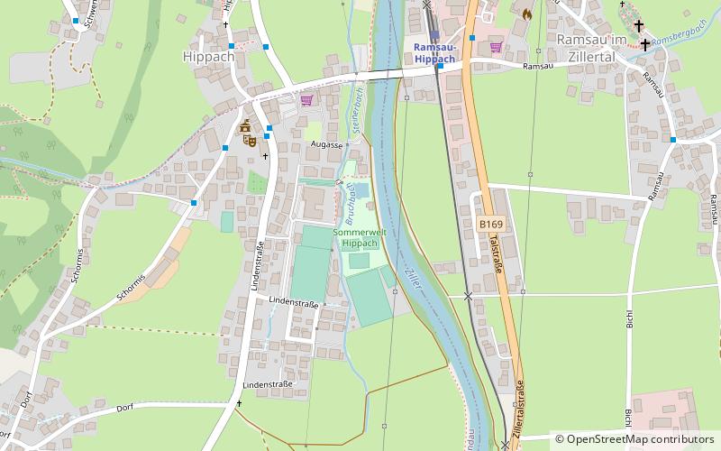 Sommerwelt Hippach location map
