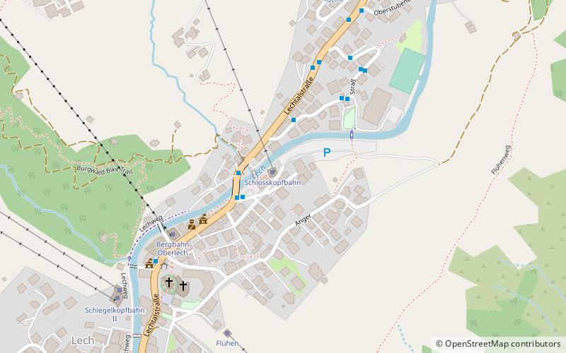 Huber Hus location map