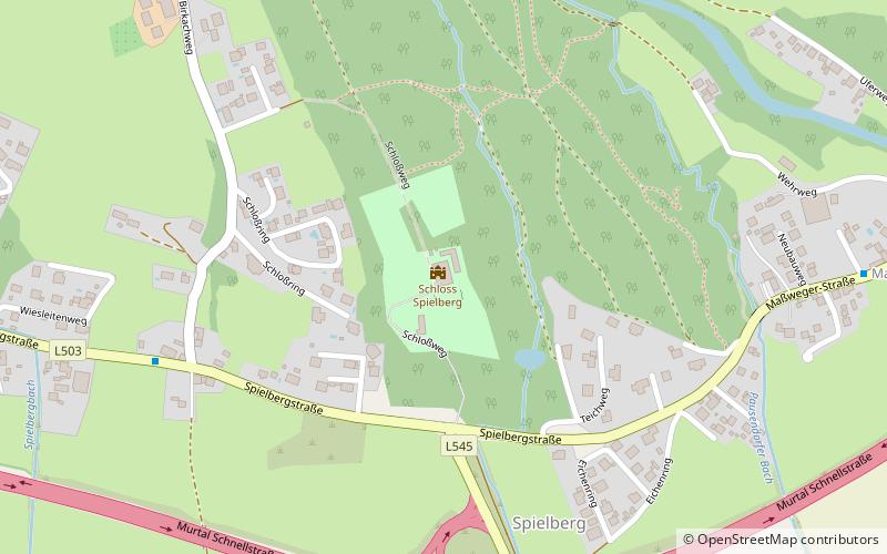 Schloss Spielberg location map