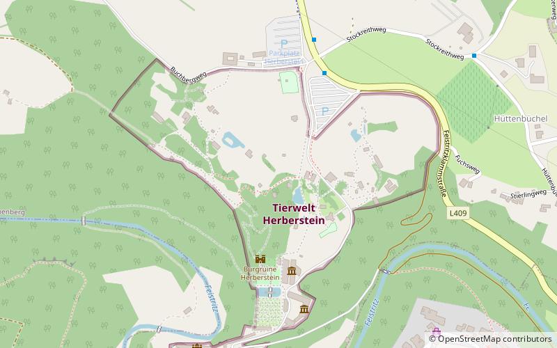 Tierwelt Herberstein location map