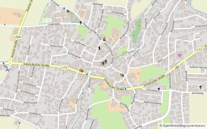 Pfarrkirche Axams location map