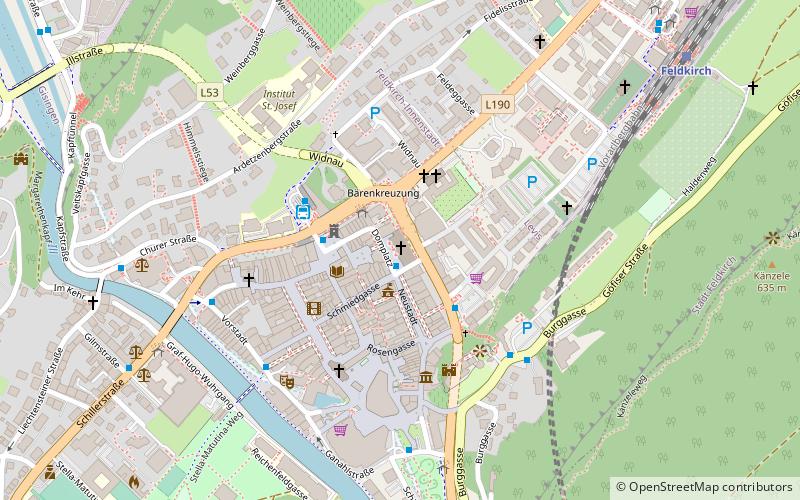 Dompfarrkirche Feldkirch location map
