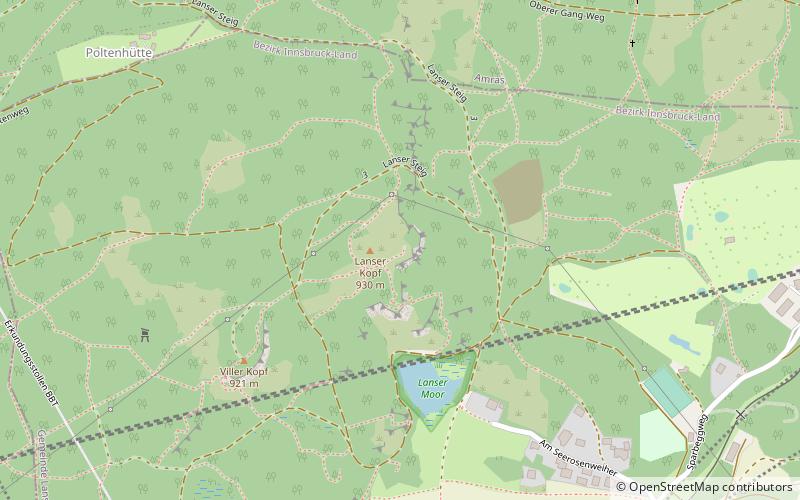 Lanser Moor location map