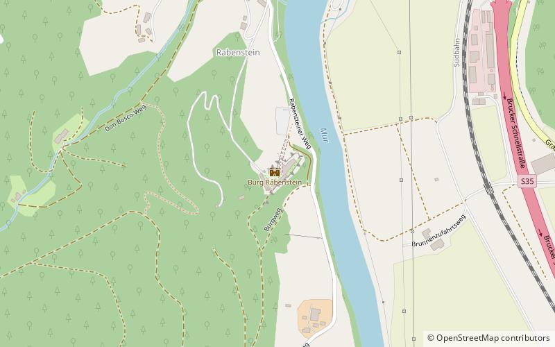 schloss rabenstein location map