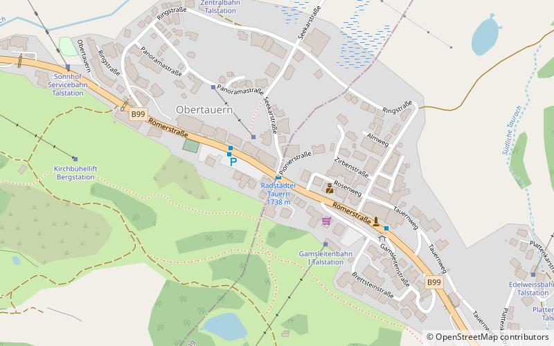 Radstädter Tauernpass location map
