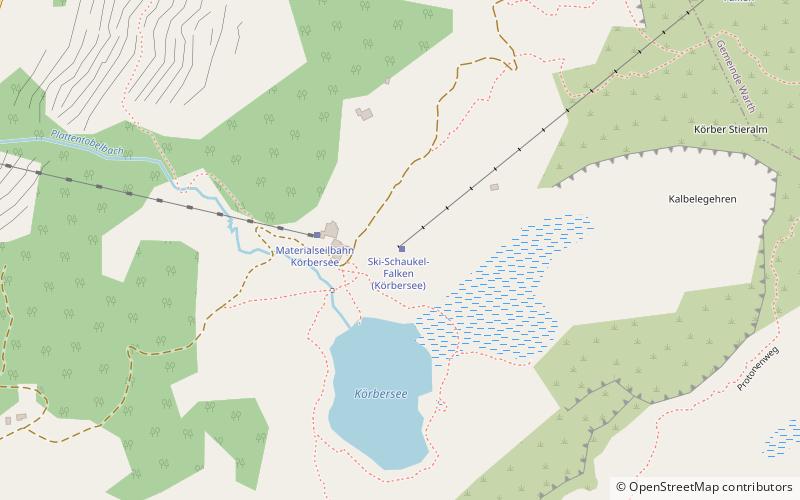 Körbersee location map