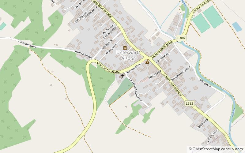 Pfarrkirche Unterwart location map