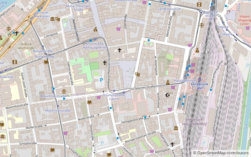 Pogromdenkmal location map