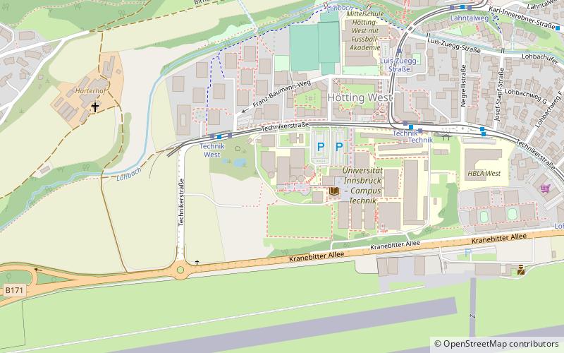 Universitäts-Sternwarte Innsbruck location map