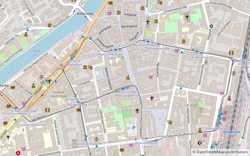 Rathaus Innsbruck location map