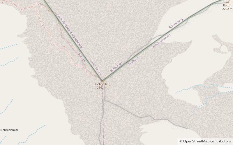 Schladming Tauern location map