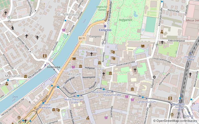 Alpenverein-Museum Innsbruck location map