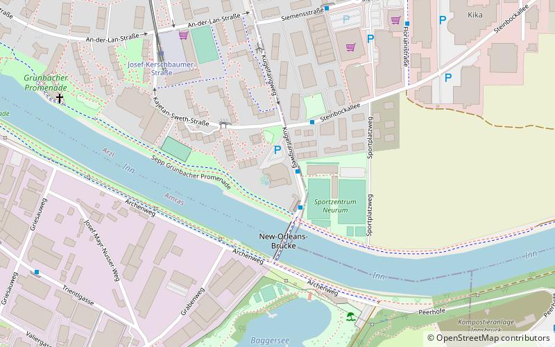 hallenbad olympisches dorf innsbruck location map