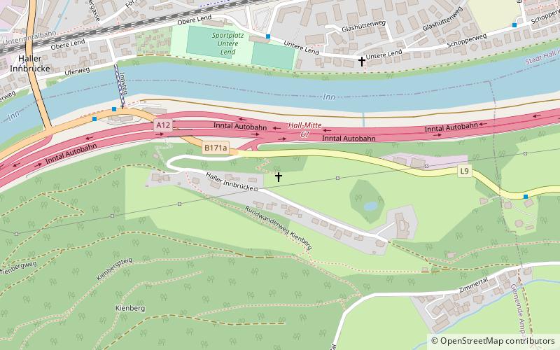 Liste der denkmalgeschützten Objekte in Ampass location map